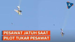 Atraksi Berujung Kecelakaan Pesawat Jatuh Saat Dua Pilot Bertukar Tempat