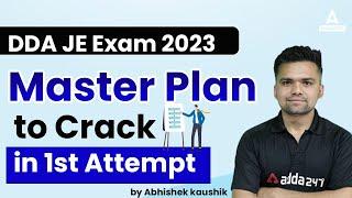 DDA JE 2023  Master Plan To Crack DDA JE In 1st Attempt