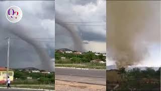 TERRIVEL Tornado Em Estrela de Alagoas DEIXA GRANDE ESTRAGO 1