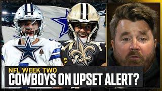 Will Dak Prescott Cowboys face TROUBLE against Derek Carr Saints?  NFL on FOX Pod