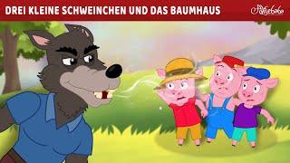 Drei kleine Schweinchen und das Baumhaus   Märchen für Kinder  Gute Nacht Geschichte