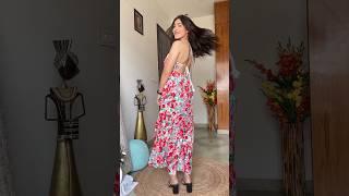 MidiMaxi dresses haul from Myntra #shorts #youtubeshorts #myntra #myntrahaul #dress #summer #tryon