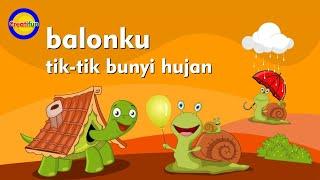 Balonku Ada Lima Tik Tik Bunyi Hujan Medley - Lagu Anak Indonesia Populer @Creatifun