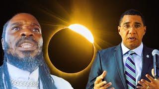 LA Lewis EXP0SE Govt BL0CKED 0UT Solar Eclipse from Jamaica & Anju opens up new military base