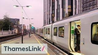 London Thameslink and Southeastern Trains at Elephant & Castle