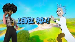 Completing Challenges to unlock Rick Sanchez Level 90+