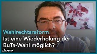 Prof. Thorsten Faas zur Klage gegen das neue Wahlrecht am 13.08.21