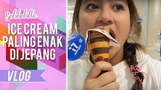 SALSHABILLA #VLOG - MAKAN ICE CREAM PALING ENAK DI JEPANG