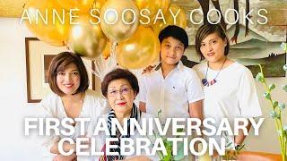 Anne Soosay Cooks’ First Anniversary Celebration 