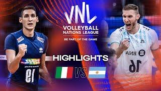  ITA vs.  ARG - Highlights Quarter Finals  Mens VNL 2023