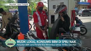 Mudik Lokal Konsumsi BBM di SPBU Naik