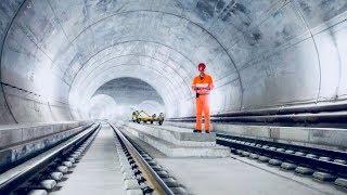 Worlds Longest Tunnel - How It Was Built - Full Documentary