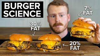 How to make the Perfect Burger at home according to science.