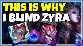 Why I play Zyra when I am first pick - High ELO Solo Queue Support