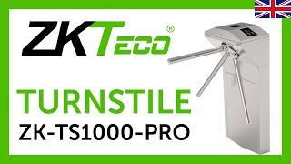 Setup of  ZK-TS1000-PRO Turnstile ZKTeco