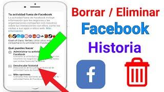 Cómo Borrar mi Historial de Búsqueda y Actividad en Facebook registro de actividad de facebook