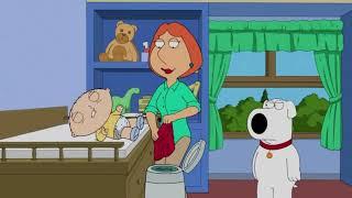 Family Guy - Stewie gets a diaper change in reverse