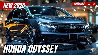 2025 Honda Odyssey Revealed - Most Comfortable Car