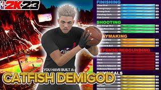 THIS CATFISH DEMIGOD BUILD CAN DO EVERYTHING ON NBA 2K23 BEST BUILD YET