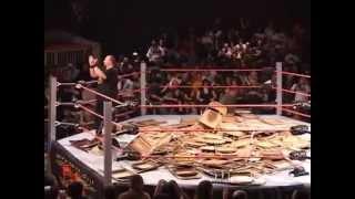 Fans flood ring with chairs at the ECW arena AGAIN TNA - 2006