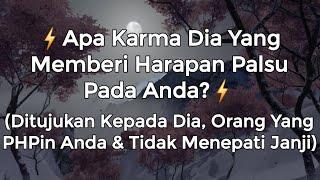 Portal Energi Kasus Dominan ️KARMA DIA YG BERI HARAPAN PALSU PD ANDA?️ TIMELESS & GENDERLESS