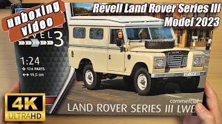 Land Rover Series III  Revell Model 2023 -  Unboxing video