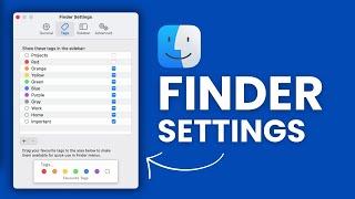 Finder Settings in Mac - Change Finder App Preferences & Settings
