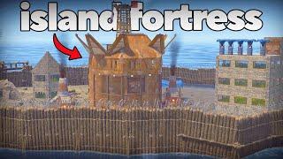 I spent 100 hours building an Island fortress...