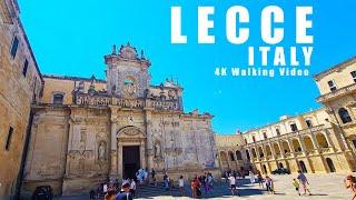 Lecce Italy 4K UHD Walking Video