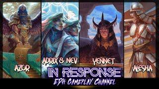 Azor vs Adrix vs Yennet vs Alesha   EDH Gameplay