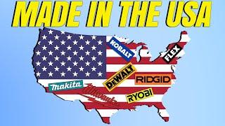 Whats Made in America? Tools and Companies 2022