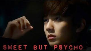 PSYCHO guy fall in love with cute girl   #koreanmix