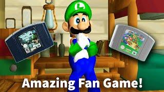 Exploring Mario 64 as a Luigis Mansion Mod