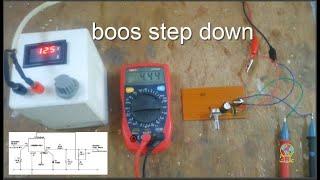 مخفض طاقة جهد ثابت  Step Down Converter Using the LM2596