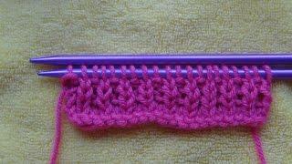 Knitting Rib for Beginners cast on kn pu & Rib