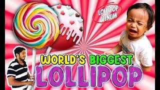 Making BIGGEST LOLLIPOP for Nirav - Unexpected Result