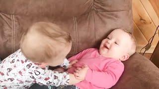 Funniest Twin Babies Videos Make You Day #2  Funny Baby Videos