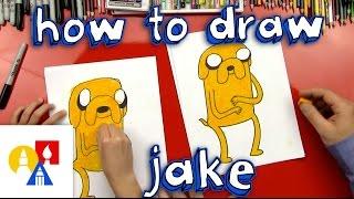 How To Draw Jake The Dog From Adventure Time