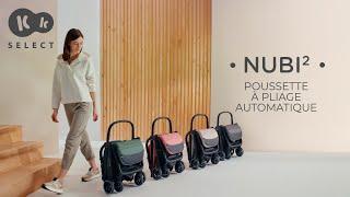 NUBI 2  Poussette légère à pliage automatique Kinderkraft  Jusquà 22 kg