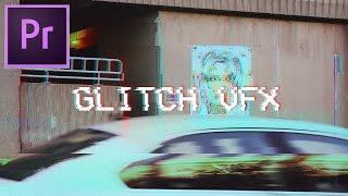 How to Make Glitch Video Effects in Adobe Premiere Pro VCR  VHS Tutorial