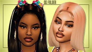 Y2K BADDIES  - CC & SIM DOWNLOAD  Sims 4 CAS