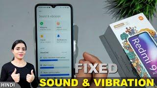 Sound And Vibration Settings Redmi 9 activ  Redmi 9 activ Me Sound And Vibration Kaise Set kare