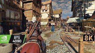 8K60+ The Witcher 3 NG VGX modded Ultra graphics - Beyond all Limits - 100+Mods