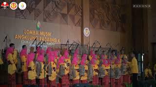 Angklung SMAN 4 KARAWANG The Power of The Dream - Céline Dion