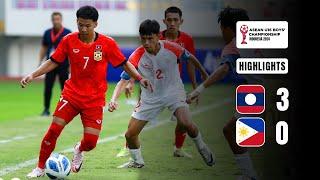 Highlight Laos U16 vs Philippines U16