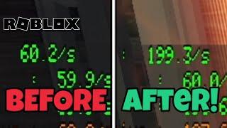 How To Remove The FPS Cap In Roblox NO DOWNLOADS