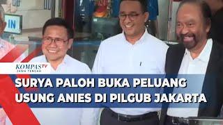 Surya Paloh Buka Peluang Usung Anies di Pilgub Jakarta