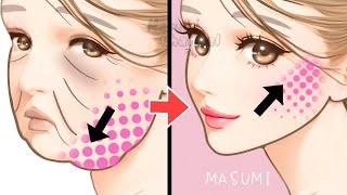 10mins BEST FACE EXERCISE to SCULPT FACE FIRM UP CORNERS OF MOUTH and DOUBLE CHIN