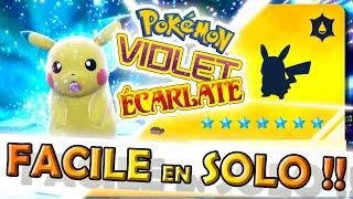 BATTRE FACILEMENT PIKACHU 7* SOLO + MULTI sur POKÉMON VIOLET & ÉCARLATE 