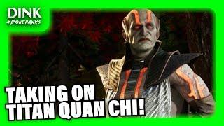 How Many Tries to Beat Titan Quan Chi? MK1 Invasions Titan Battles ft. Sindel & Quan Chi